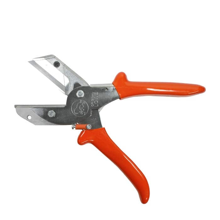 Anvil 3.805 with orange handles and open cutting head