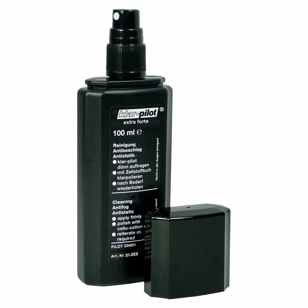 KP Extra Forte Spray Bottle Black with Removable Lid and White Spray Head