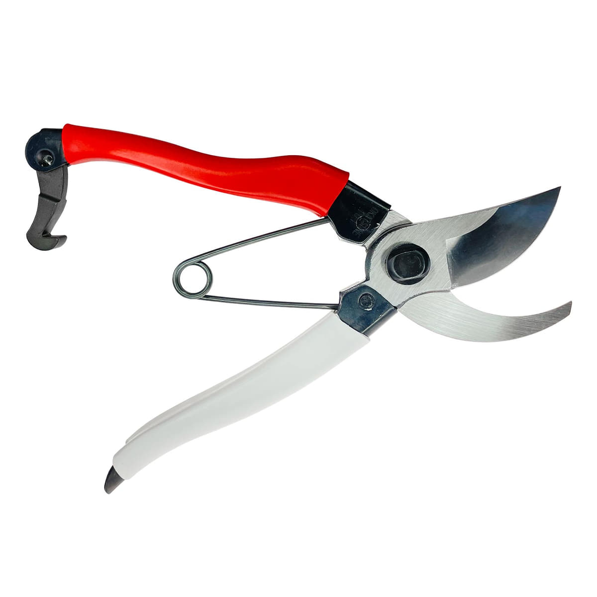 Okatsune 20 Pruning Shears with Red and White Handle and Silver Blade by Okatsune