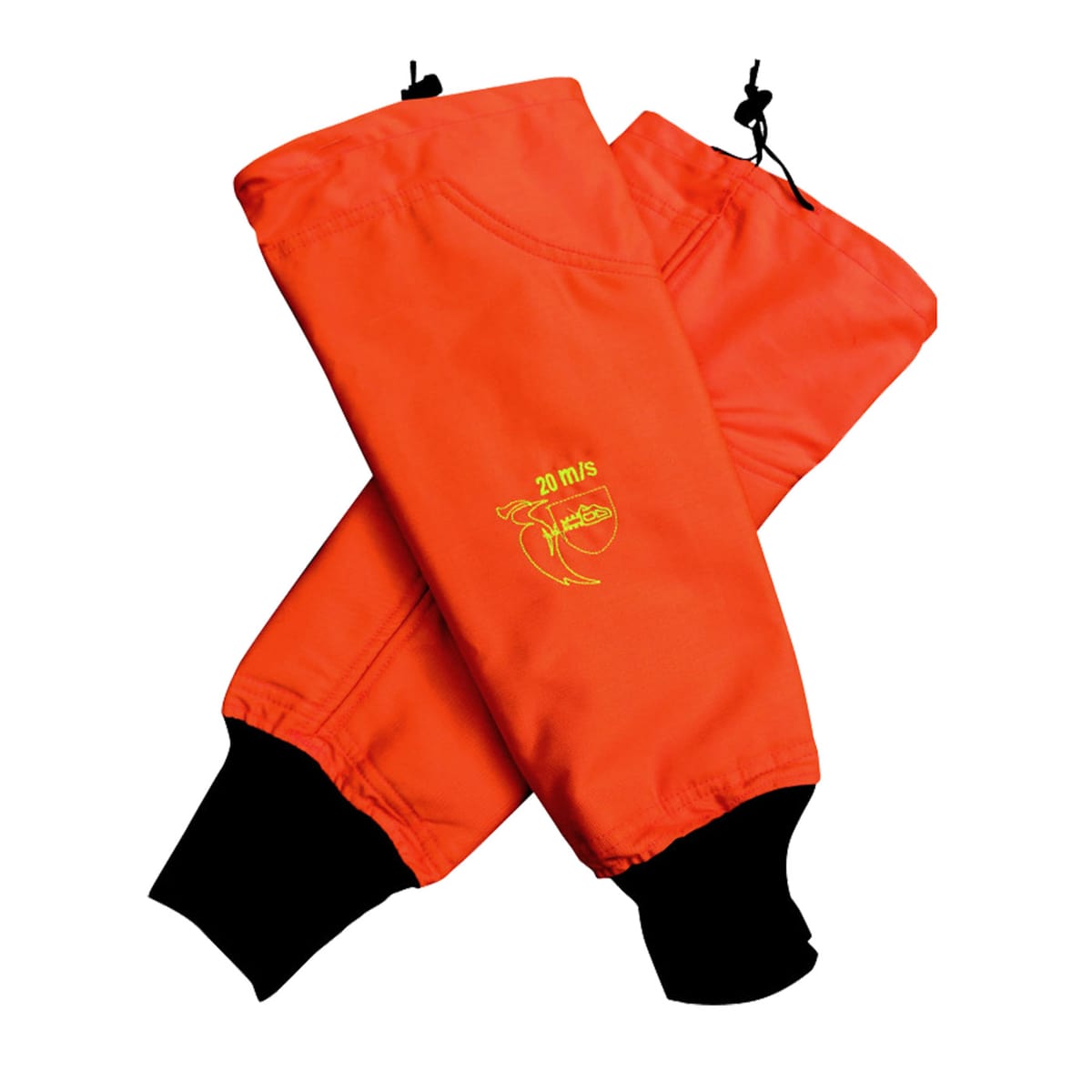 Carlat Sofly Orange Protective Case with Black Cuff and Yellow Lettering "20 m/s" by Carlat Sofly