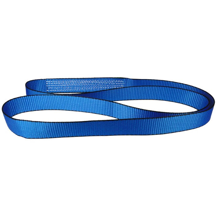 Blue Rigging Sling E Sling made of woven material without visible manufacturer information