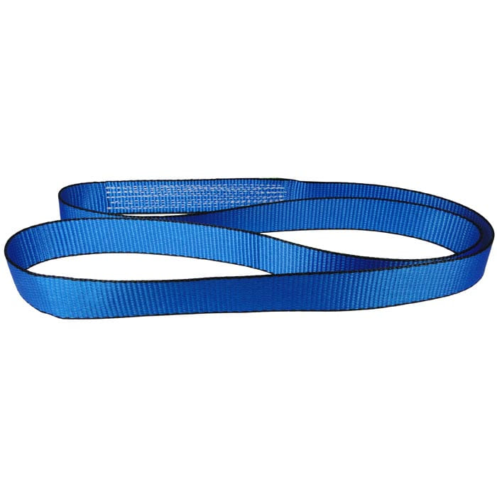 Blue Rigging Sling E Sling made of woven material without visible manufacturer information