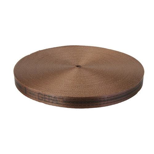 GEFA 4T webbing stretchable brown round coiled webbing, from a different perspective
