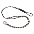 canopyANCHOR Thimble made of black-white-red rope with metal eyelet and loop