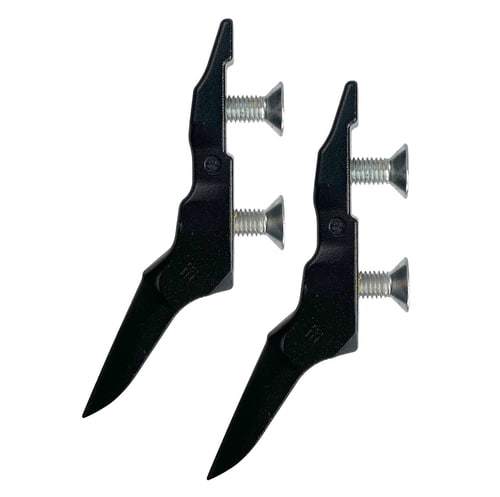 Thistle America Medium, two black metal parts with two silver screws each