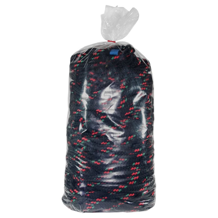 ArboLine 2 t rope packed in a transparent plastic bag with red and green accents