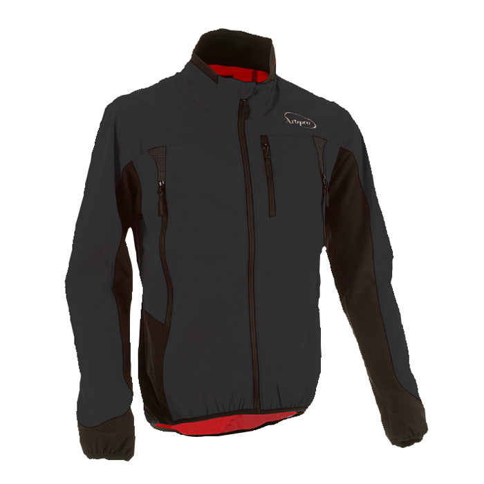 XLight Jacket by Arbpro, black and red jacket with zipper and three visible pockets