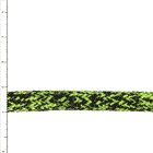 Phoenix 8 rope in green and black with braided pattern
