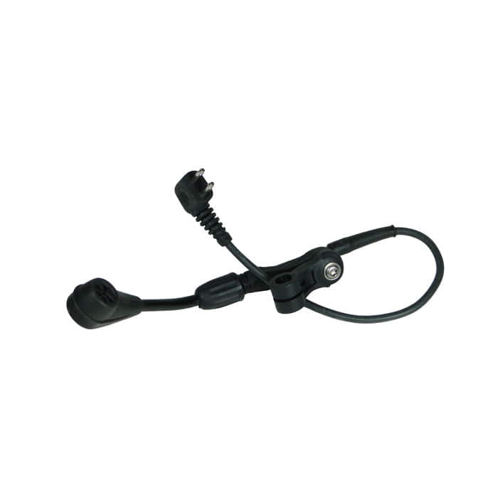 Lite Com Microphone Arm Electret, Black Microphone Arm with Cable and Connector