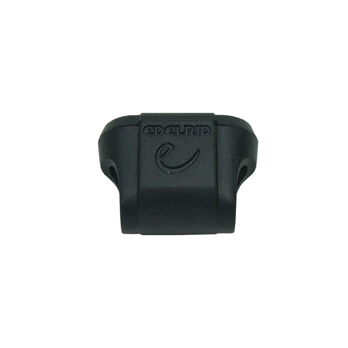 Antitwist 26 by Edelrid, black plastic part with engraved Edelrid logo