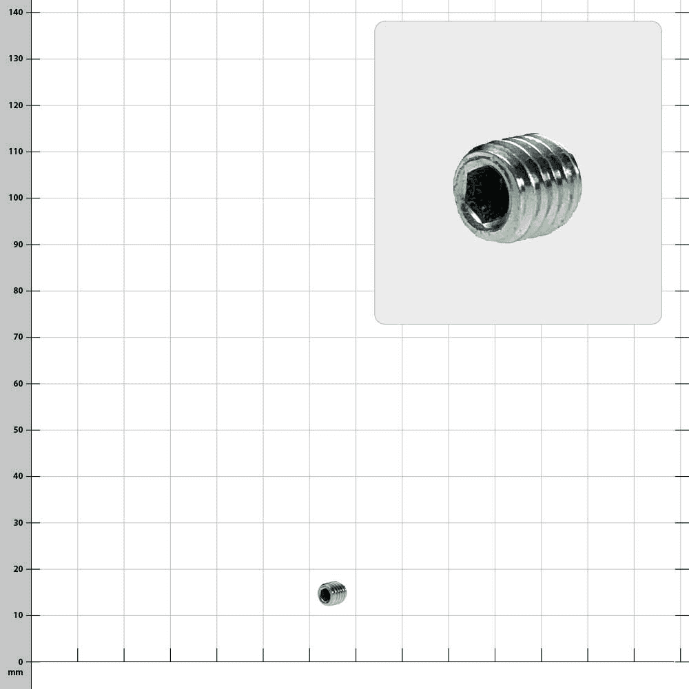 ART Grub screw M5 x 5