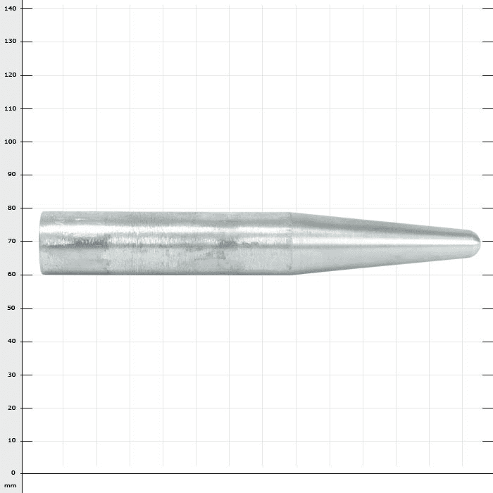 Splice Awl 18, silver-colored metal tip with smooth, cylindrical body and tapered end, without visible manufacturer