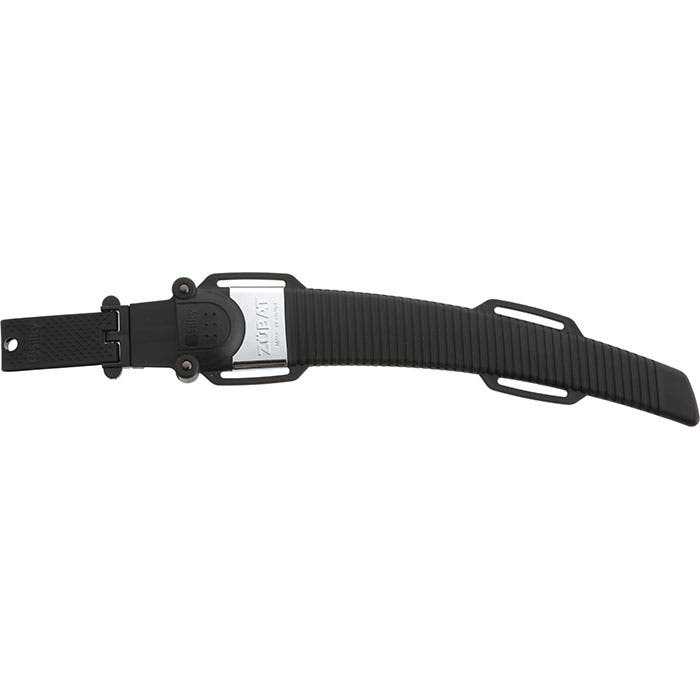 Zübat 330 Holster in Black with Silver Metal Clasp and Fluted Band by Zübat