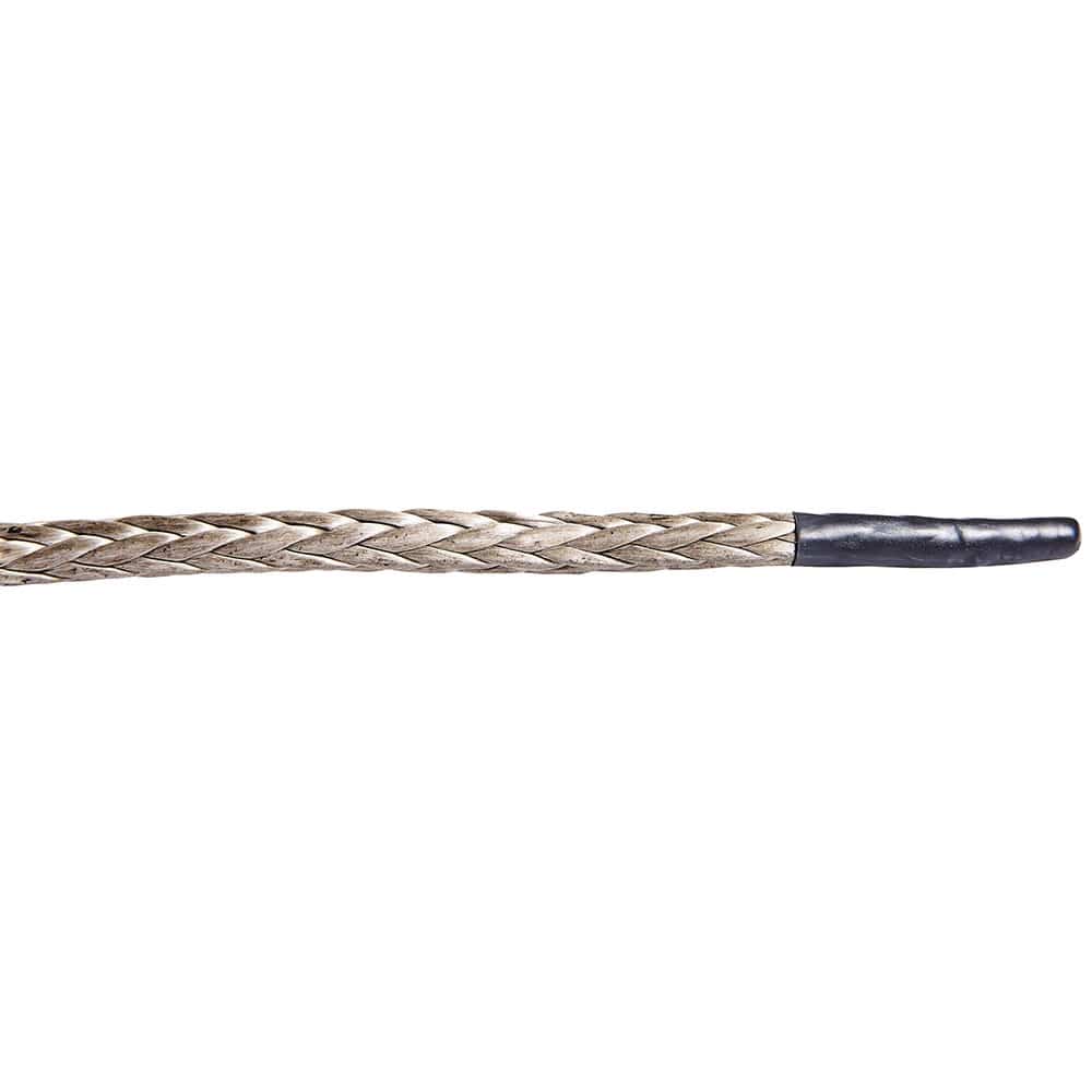 cobra ultrastatic rope in beige with black sheathing at one end, manufacturer not visible