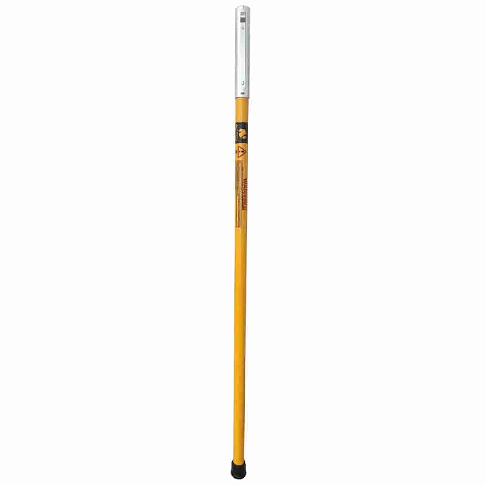 Big Shot bar at the bottom, yellow bar with silver top end and black cap at the bottom
