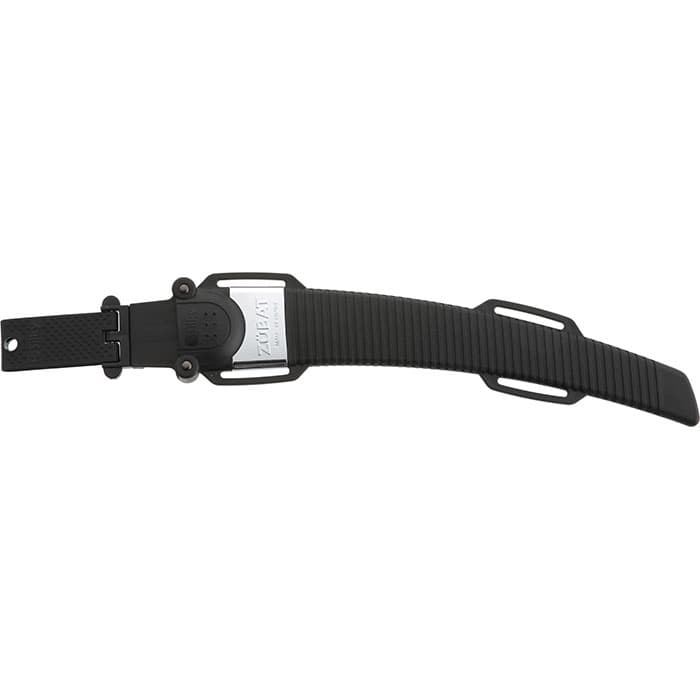 Zübat 330 Holster in Black with Silver Metal Clasp and Fluted Band by Zübat