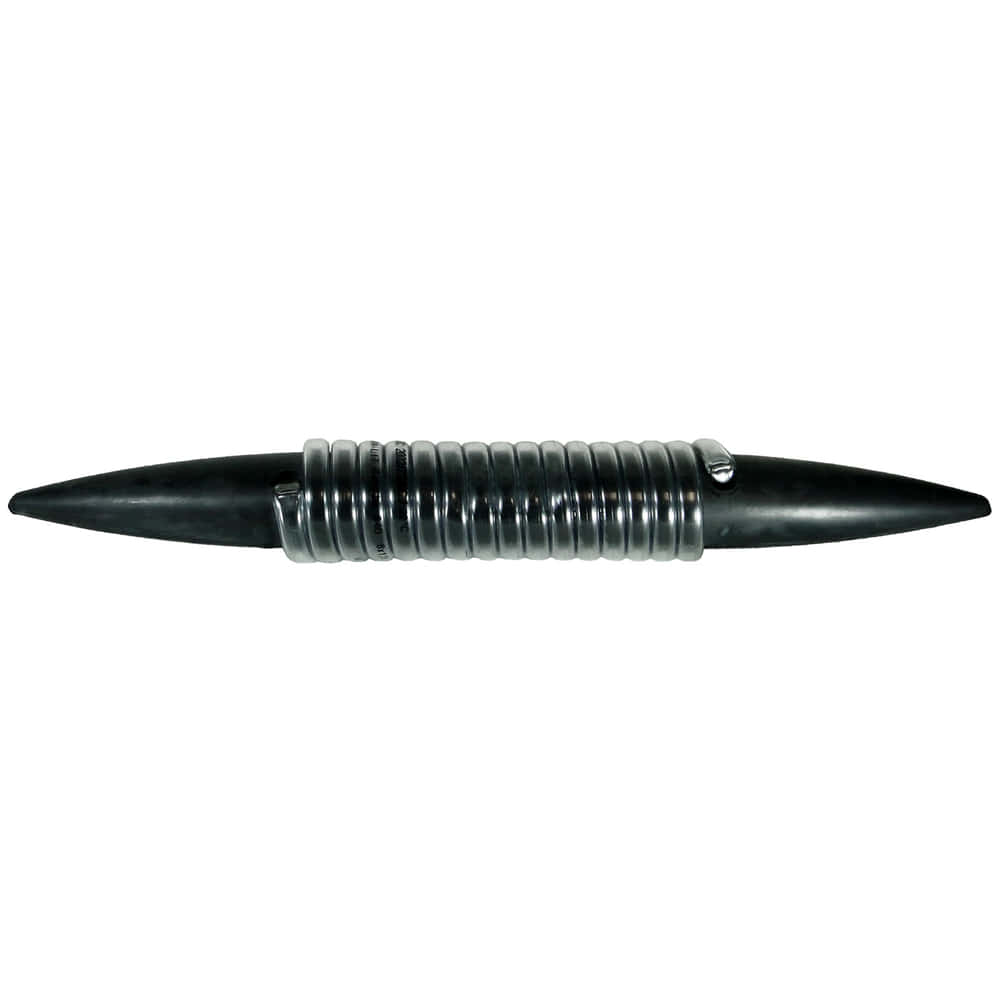 boa 8 t shock absorber, elongated component with black plastic at both ends and a silver, spiral-shaped metal shell in the middle