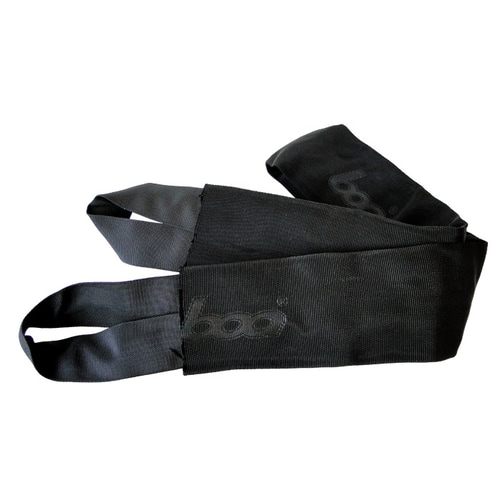 boa Dyneema loop S, black flat loop with double end and embroidered lettering "boa"