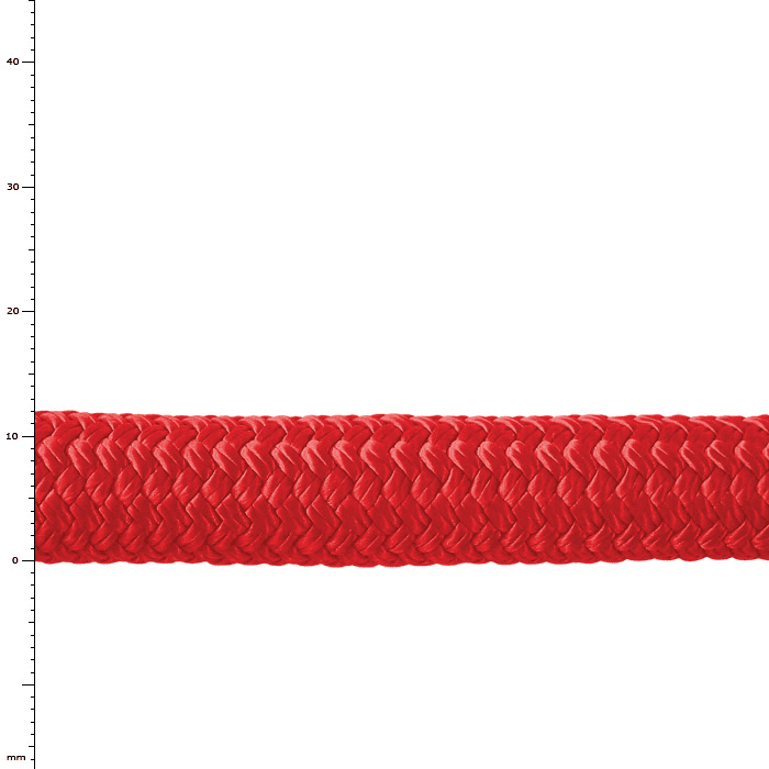 Light Red, Red Braided Rope