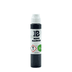 Beal Rope Marker Bottle with White Lid and Black Body, 30 ml Content, on White Background