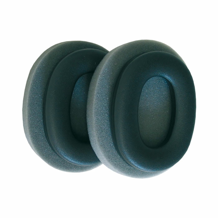 H520 hygiene kit, two black oval ear pads with soft foam cover