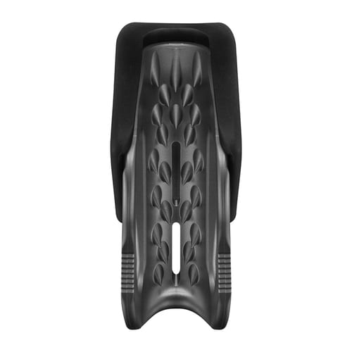 Tibloc by Petzl, grey and black top climbing frame with textured grip area