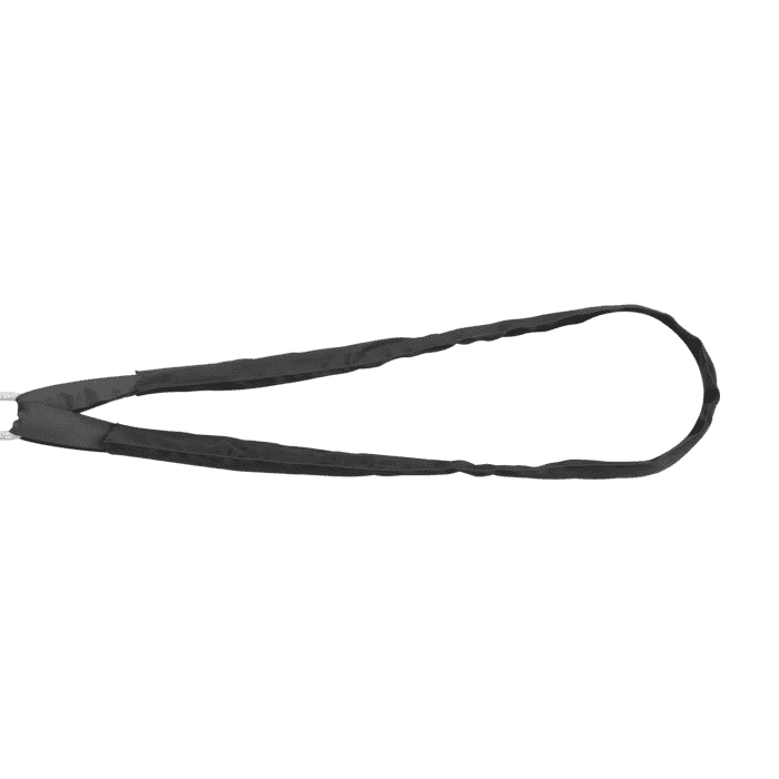 boa Dyneema sling L, black loop with protective sheath