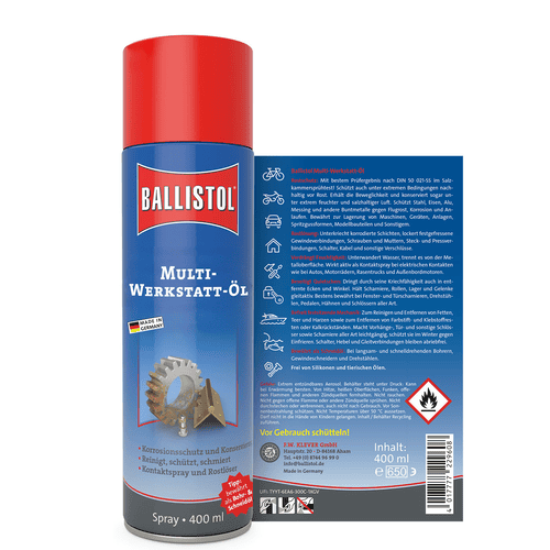 Ballistol Workshop Oil 0.4