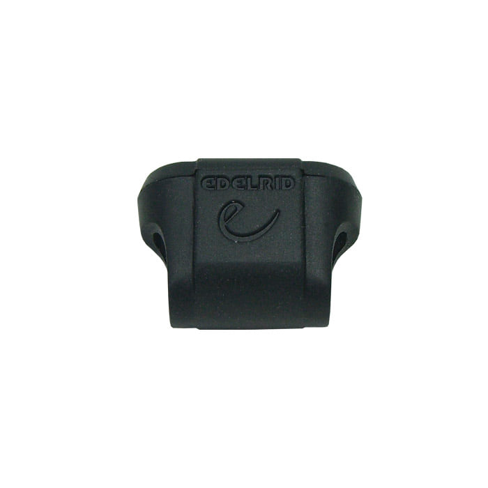 Antitwist 26 by Edelrid, black plastic part with engraved Edelrid logo