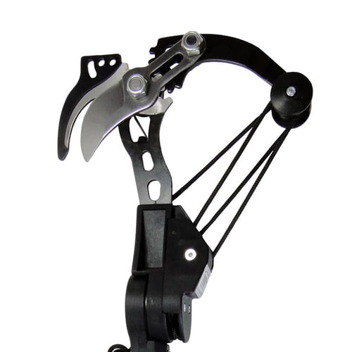 ARS Tele Scissor Attachment, close-up of the black and silver cutting mechanism with pulley and roller mechanism