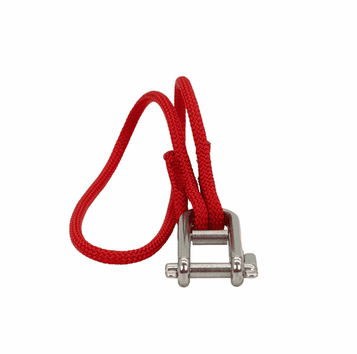 pullDOWN with red rope and silver metal clasp from the front, product name visible