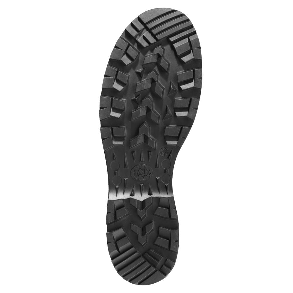 Trekker Mountain 2.0 black treaded sole of a mountain boot, manufacturer's name not visible