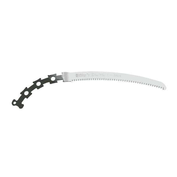 Tsurugi Curve 270-10 Saw Blade, Curved Saw Blade with White Teeth and Black Mounting End