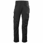Magni Evolution cargo trousers, black work trousers with zippered front pockets and patch pockets on the sides