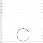 RopeGuide SliderSpool spring, a small, open metal spring in the shape of a C, depicted on a checkered background