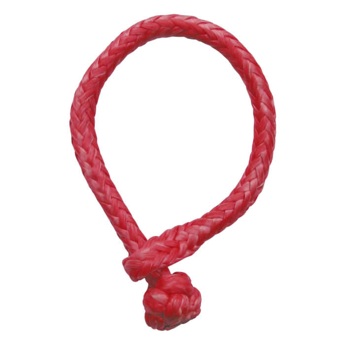 Link 4 red rope with knots