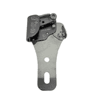 Gemini Spurs Left, metal spur with black mechanism on which "Arbpro" and other technical specifications are printed