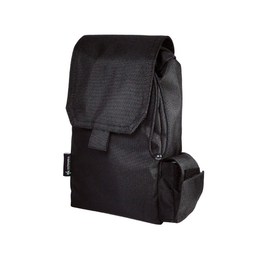 Aztek Bag Black Bag with Flap and Side Pocket