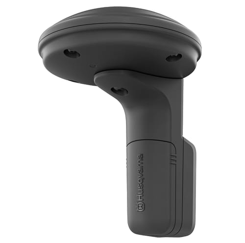 Husqvarna RS1 black bracket with rounded upper part and visible bolt holes