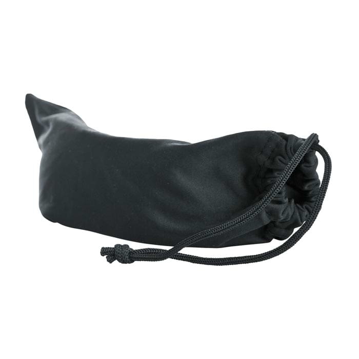 Nexus Glasses Bag in Black with Drawstring Closure