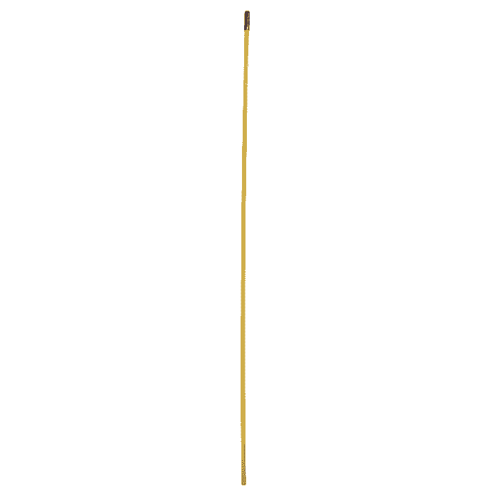 Rollotube Stick, yellow rod with brown end