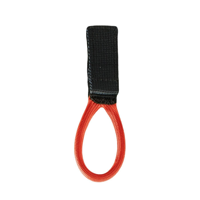 SE Velcro Hook Loop, Red Loop Strap with Black Velcro