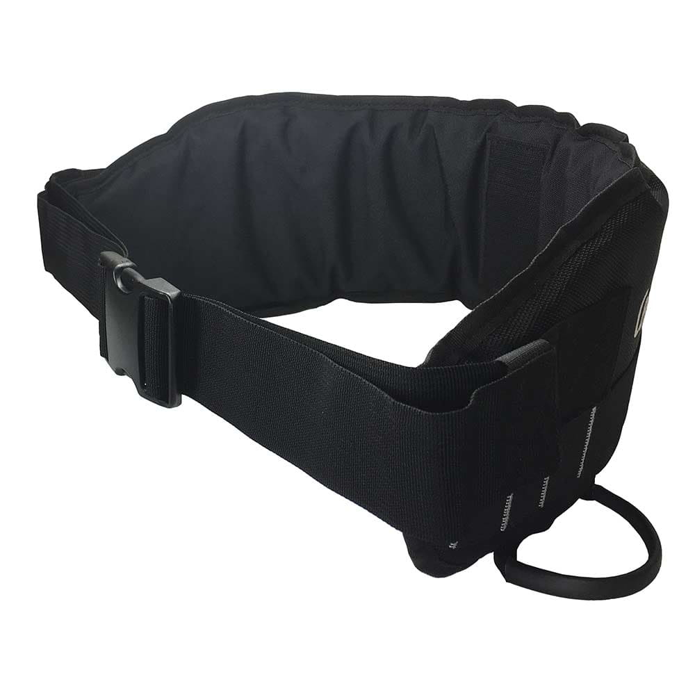 Cross Belt in Black with Wide Belt and Buckle, Manufacturer Not Visible
