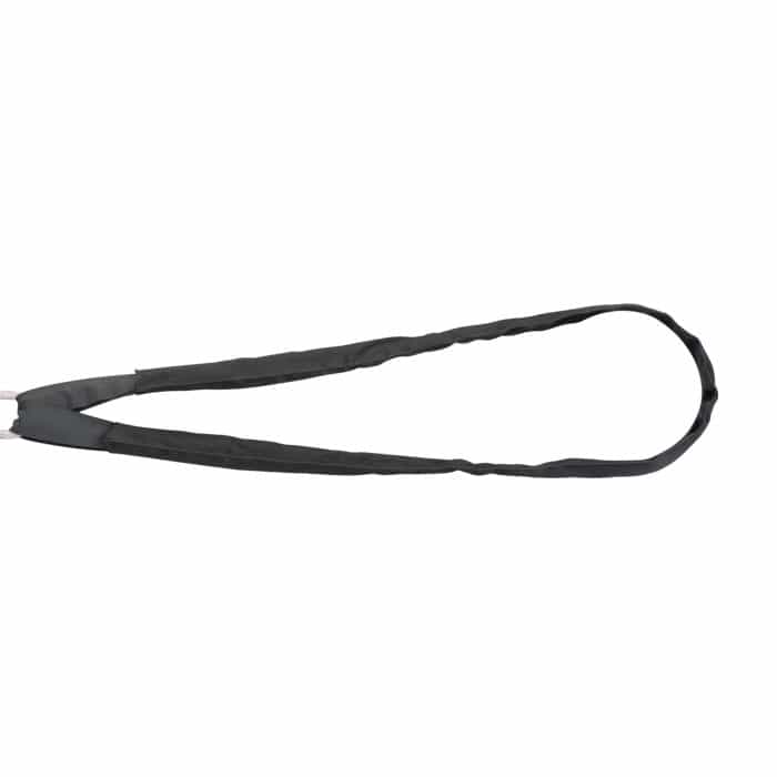 boa Dyneema sling L, black loop with protective sheath
