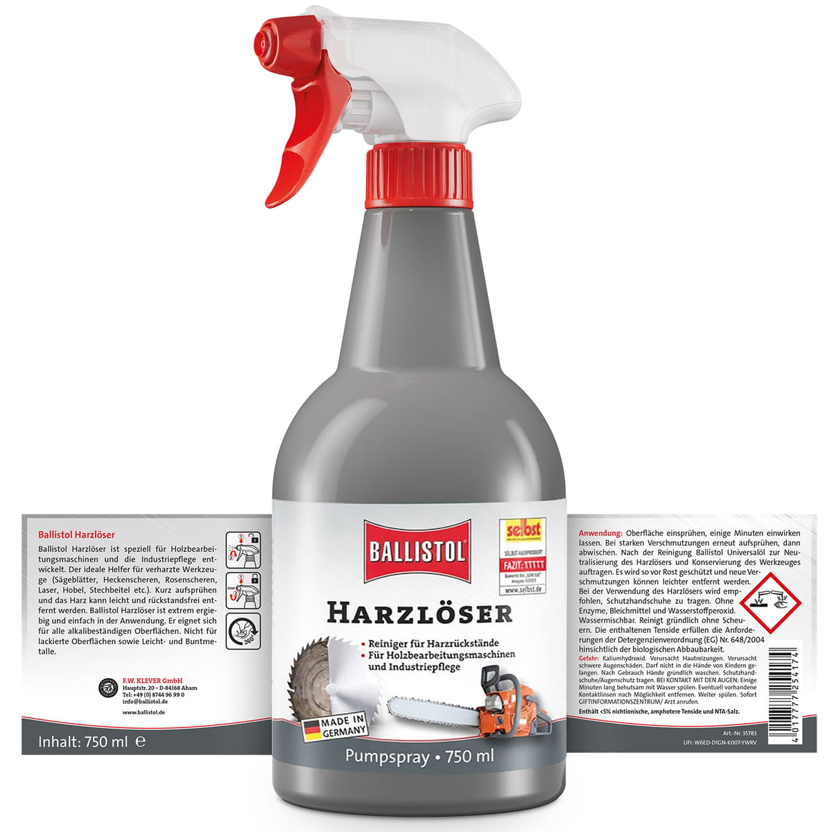Ballistol Resin Remover 0.75