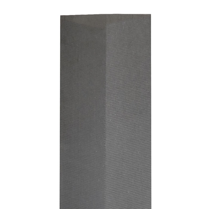 Close-up of gray metal file with fine fluting