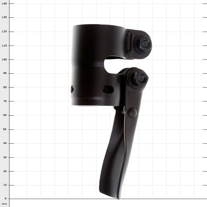 ArboRapid T3/TK3/T4 Lock M, black metal lock with lever and screws