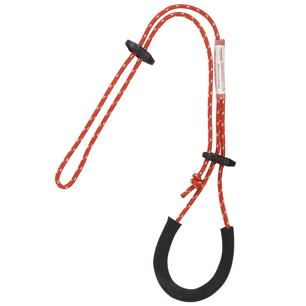 Turboknee Footloop, red rope with black plastic parts and padded black loop area