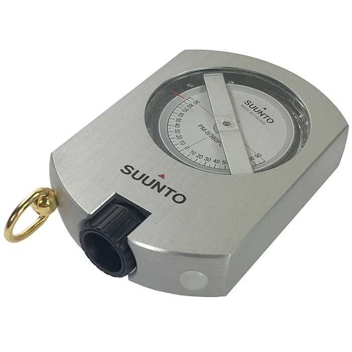 Suunto PM-5/360 PC Metal Compass with Black Dial and Gold-Tone Ring