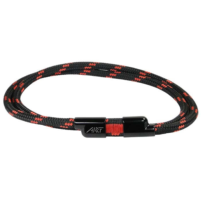 ART rope sling by ART, black with red spots and black clasp in round shape